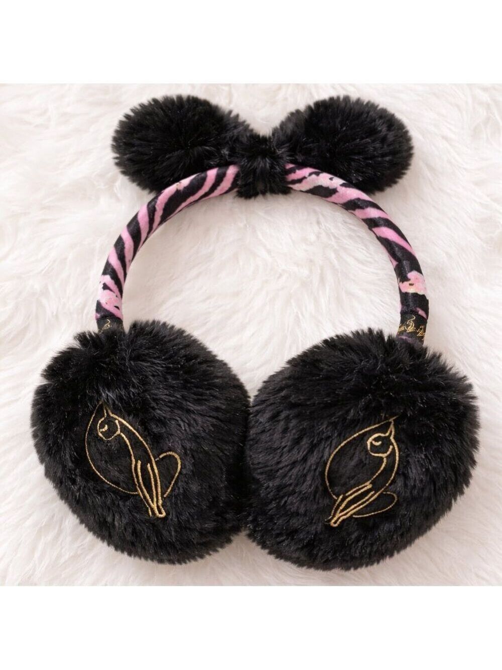 Baby Phat Faux Fur Earmuffs NWT | Y2K Streetwear Winter Accessory